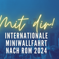 MINI-Wallfahrt 2024: "MIT DIR"
