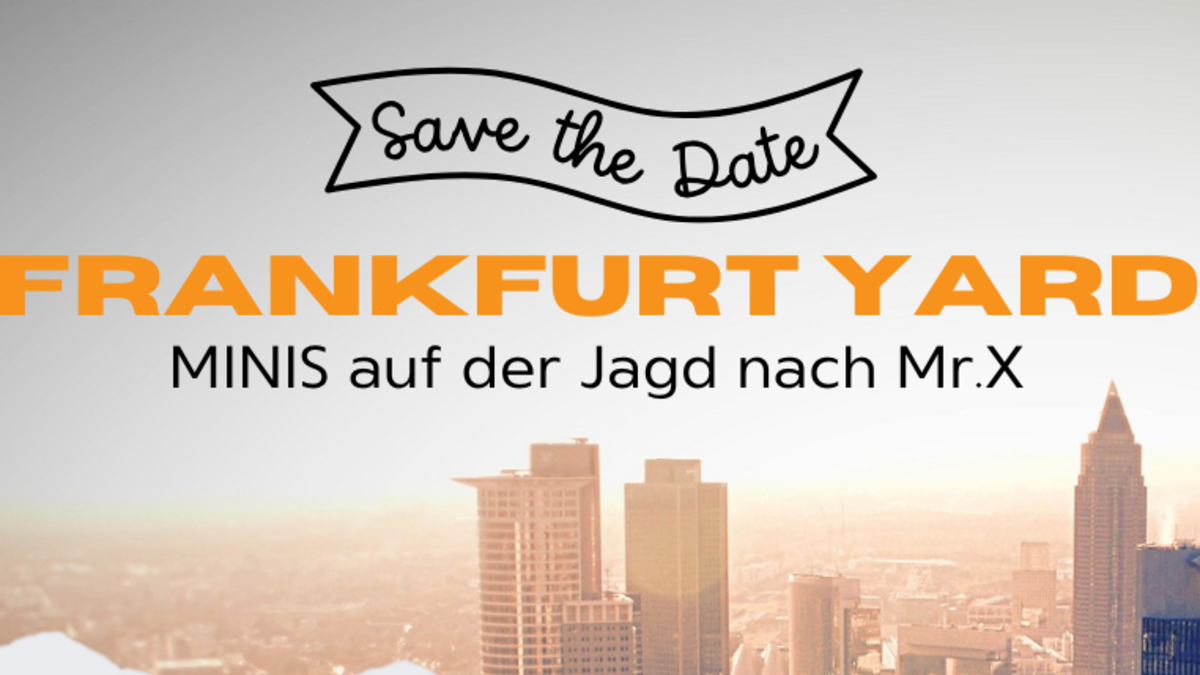 Save the date: Frankfurt Yard am 27.09.